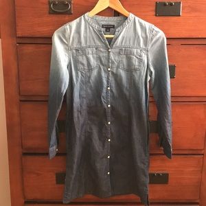 Girls Size 14 Tommy Hilfiger Blue Ombre Dress - Missing Belt